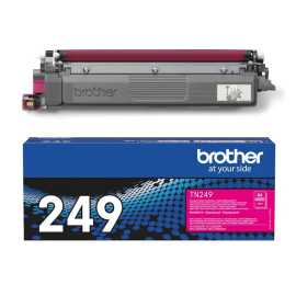 Brother TN249M purpurový (magenta) originálny toner.
Originálny toner = záruka priamo od výrobcu tlačiarne
100 % použitie v tlačiarni - bezproblémové fungovanie s vašou tlačiarňou
Použitím originálnej náplne predlžujete životnosť tlačiarne
Osvedčená špičková kvalita - vysoko kvalitná a spoľahlivá tlač originálnou tlačovou kazetou od prvej do poslednej stránky
Trvalé a profesionálne výsledky tlače - dlhodobá udržateľnosť tlače
Kratšia prodleva pri tlači stránok
Garancia Vašej spokojnosti s použitím našej originálnej náplne
Zabezpečujeme bezplatnú recykláciu originálnych náplní
Zlyhanie náplne v menej ako 1% prípadov
Jednoduchá a rýchla výmena náplne

Kód výrobcu: TN249M