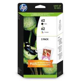 HP 62 N9J71AE čierna/farebná (black/color) sada originálna cartridge.
Originálna cartridge = záruka priamo od výrobcu tlačiarne
100 % použitie v tlačiarni - spoľahlivá a bezproblémová tlač
Použitím originálnej náplne predlžujete životnosť tlačiarne
Overená špičková kvalita - jasný a čitateľný text, jemná grafika, kvalitnejšie obrázky
Použitie originálnej kazety ponúka rýchly a vysoký výkon a pritom stabilné výsledky = EFEKTÍVNA TLAČ
Jednoduchá inštalácia a údržba
Zabezpečujeme bezplatnú recykláciu originálnych náplní
Garancia Vašej spokojnosti s použitím našej originálnej náplne

Kód výrobcu: N9J71AE