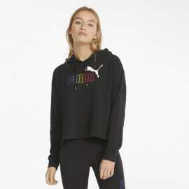 Puma ESS+ Rainbow Cropped Hoodie TR XS.