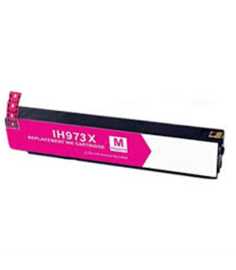 Kompatibilná kazeta s HP 973X F6T82AE purpurová (magenta).
Cena kompatibilnej náplne pre tlačiarne HP je nižšia ako u originálnej, ušetríte až 80% nákladov na tlač.


Alternatívna cartridge pre tlačiarne HP vytlačí rovnaký alebo vyšší počet strán ako originál, pri zachovaní rovnakej kvality – ostré rysy, sýte farby.


Garantujeme Vašu spokojnosť s použitím našej kompatibilnej cartridge.


Overené klientmi z Českej republiky aj Európskej únie.


Naši dodávatelia sú preverení rokmi skúseností a vyrábajú produkty podľa normy ISO 9001 a ISO 14001.

 Existuje mnoho výrobcov kompatibilných náplní, ale kvalita môže byť odlišná.
