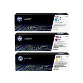 HP 201X, CF253XM azúrová/purpurová/žltá (cyan/magenta/yellow) originálny toner.
Originálny toner = záruka priamo od výrobcu tlačiarne
100 % použitie v tlačiarni - bezproblémové fungovanie s vašou tlačiarňou
Použitím originálnej náplne predlžujete životnosť tlačiarne
Osvedčená špičková kvalita - vysoko kvalitná a spoľahlivá tlač originálnou tlačovou kazetou od prvej do poslednej stránky
Trvalé a profesionálne výsledky tlače - dlhodobá udržateľnosť tlače
Kratšia prodleva pri tlači stránok
Garancia Vašej spokojnosti s použitím našej originálnej náplne
Zabezpečujeme bezplatnú recykláciu originálnych náplní
Zlyhanie náplne v menej ako 1% prípadov
Jednoduchá a rýchla výmena náplne

Kód výrobcu: CF253XM