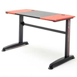 Sconto Herný stôl JERRY čierna/červená.