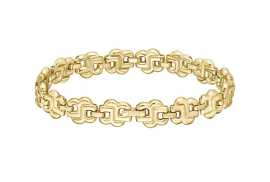 Hugo Boss Fashion pozlátený náramok Double B 1580741.