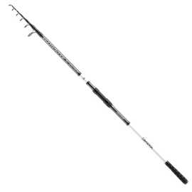 Daiwa prút seahunter x tele surf 3,90 m 60-180 g.
 Štíhly blank z uhlíkových vlákien HMC+ sa počas nahadzovania plne ohýba a indikuje aj jemné zábery s veľkou presnosťou.
 Je vybavený prvotriednymi očkami Seaguide odolnými voči slanej vode a rukoväťou zo zmršťovačky X-pattern.