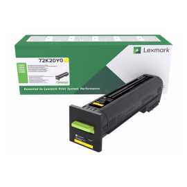 Lexmark 72K20Y0 žltý (yellow) originálny toner.
Originálny toner = záruka priamo od výrobcu tlačiarne
100 % použitie v tlačiarni - bezproblémové fungovanie s vašou tlačiarňou
Použitím originálnej náplne predlžujete životnosť tlačiarne
Overená špičková kvalita - vysoko kvalitná a spoľahlivá tlač originálnou tlačovou kazetou od prvej do poslednej stránky
Trvalé a profesionálne výsledky tlače - dlhodobá udržateľnosť tlače
Kratšia prodleva pri tlači stránok
Garancia Vašej spokojnosti s použitím našej originálnej náplne
Zabezpečujeme bezplatnú recykláciu originálnych náplní
Zlyhanie náplne v menej ako 1% prípadov
Jednoduchá a rýchla výmena náplne

Kód výrobcu: 72K20Y0