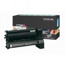 Lexmark C7700MH purpurový (magenta) originálny toner.
Originálny toner = záruka priamo od výrobcu tlačiarne
100 % použitie v tlačiarni - bezproblémové fungovanie s vašou tlačiarňou
Použitím originálnej náplne predlžujete životnosť tlačiarne
Osvedčená špičková kvalita - vysoko kvalitná a spoľahlivá tlač originálnou tlačovou kazetou od prvej do poslednej stránky
Trvalé a profesionálne výsledky tlače - dlhodobá udržateľnosť tlače
Kratšia prodleva pri tlači stránok
Garancia Vašej spokojnosti s použitím našej originálnej náplne
Zabezpečujeme bezplatnú recykláciu originálnych náplní
Zlyhanie náplne v menej ako 1% prípadov
Jednoduchá a rýchla výmena náplne

Kód výrobcu: C7700MH