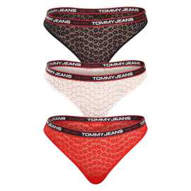 3PACK dámska tangá Tommy Hilfiger viacfarebná (UW0UW04514 0WE) S.
Tanga Tommy Hilfiger - top štýl, ktorý vás nadchne!  Pri ich nosení sa budete cítiť ako celebrita.