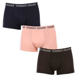 3PACK pánske boxerky Tommy Hilfiger viacfarebné (UM0UM02850 0TT) XL, trenky.
Doprajte si nadčasový štýl a špičkový komfort s pánskymi boxerkami od značky Tommy Hilfiger.
Prémiový materiál pre maximálne pohodlie
Boxerky Tommy Hilfiger sú vyrobené z jemnej, na dotyk veľmi príjemnej bavlny s prímesou umelého vlákna, ktorý im dodáva pružnosť a dlhú životnosť.
Ikonyický štýl a precízny strih
Boxerky majú dlhšie nohavičky, ktoré sa nevyhrávajú a poskytujú dostatočné zakrytie a komfort.
Prečo by vám boxerky Tommy Hilfiger nemali chýbať

Prémiová bavlna s elastanom: Mäkká, priedušná a pohodlná na celodenné nosenie.
Dlhšie nohavičky a vyšívaný guma: Stabilita, štýl a žiadne rolovanie.
Elegantný a nadčasový dizajn: Skvelé na každodenné aj špeciálne príležitosti.

Spodná bielizeň Tommy Hilfiger je zárukou najvyššej kvality
Značka Tommy Hilfiger sa stala ikonou amerického obliekania pred takmer 40 rokmi a jej farebnosť v odtieňoch modrej, červenej a bielej je rozpoznateľná na prvý pohľad.
Ako sa starať o boxerky Tommy Hilfiger

Pranie: Per na 30 °C.
Sušenie: Boxerky možno sušiť v sušičke pri nízkej teplote.
Žehlenie: V prípade potreby je možné ich žehliť na nižšiu teplotu.

Tip: Nájdenie ideálneho kúsku spodnej bielizne môže byť niekedy náročné.