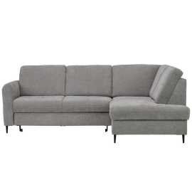 Hom`in ROHOVÁ SEDACIA SÚPRAVA, textil, sivá.