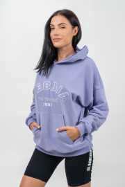 Nebbia Branded Oversized Hoodie GYM RAT L.