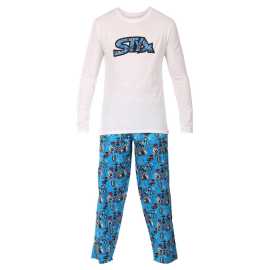 Pánske pyžamo Styx hudba (PDP1558) XXL.
Chcete si dopriať maximálne pohodlie pri spánku a relaxácii doma?
Kvalitné materiály pre maximálne pohodlie
Pánske pyžamo Styx je vyrobené z prvotriednych materiálov, ktoré zaručujú pohodlie počas celej noci.
Pohodlný strih a moderný dizajn
Strih pyžama Styx je navrhnutý pre dokonalé pohodlie.
Prečo si vybrať pánske pyžamo Styx?

Prémiové materiály: Bavlnený satén na nohavice, mäkká bavlna na košeľu.
Pohodlný strih: Voľnosť pohybu a maximálne pohodlie.
Česká výroba: Záruka kvality a podpora lokálnych výrobkov.

Kvalita z Českej republiky - to je spodná bielizeň Styx
Značka Styx má viac ako 30 rokov skúseností s výrobou kvalitnej spodnej a domácej bielizne.
Ako sa starať o pyžamo Styx?

Pranie: Per na 30 °C s jemným pracím prostriedkom.
Sušenie: Najlepšie je nechať ho voľne uschnúť, sušičku radšej vynechajte.
Žehlenie: Pokiaľ je potrebné, žehli naruby na nízku teplotu.

Tip: Staňte sa expertom na údržbu spodnej bielizne vďaka tipom v našom článku a doprajte svojim obľúbeným kúskom starostlivosť, akú si zaslúžia.