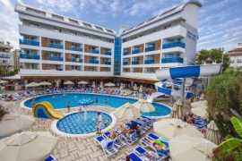 Turecko Alanya Blue Wave Suite 8 dňový pobyt All Inclusive Letecky Letisko: Praha June 2026 (29/06/26- 6/07/26)