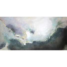 Monee OLEJOMAĽBA, abstraktné, 150/70 cm.