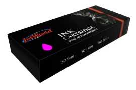 JetWorld PREMIUM kompatibilná cartridge pro Epson T04B3 C13T04B340 purpurová (magenta).
Cena kompatibilnej cartridge Jet World pre tlačiarne Epson je nižšia ako u originálnej, ušetrite teda až 80 % nákladov na tlač.
Vďaka svojej prémiovej kvalite je vhodná aj pre náročných používateľov.
S alternatívnou náplňou dokážete vytlačiť rovnaký alebo dokonca vyšší počet strán než originál, pri zachovaní rovnakej kvality – ostré rysy a sýte farby.
Na všetky náplne Jet World poskytujeme doživotnú záruku.
Je ideálny pre každodennú tlač dokumentov alebo fotografií Vašich nezabudnuteľných zážitkov.
Každá kompatibilná atramentová náplň prechádza pri výrobe prísnou kontrolou kvality.
Výrobca Jet World sú preverení viac než 20 rokmi skúseností a vyrábajú produkty podľa normy ISO 9001, ISO 14001 a ISO 18001.

 Existuje mnoho výrobcov kompatibilných náplní, ale môžu sa líšiť svojou kvalitou.My Vám garantujeme 100% spokojnosť vďaka overenej kvalite nášho dodávateľa.Firma Jet World získala počas svojho pôsobenia na trhu mnoho skúseností a vďaka tomu ich výrobky dosahujú rovnakú úroveň kvality, ako originálne.
 Kód výrobcu: JWI-E04B3MN