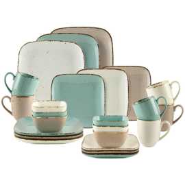 Landscape KOMBINOVANÝ SERVIS 24-dielne, porcelán keramika.