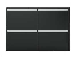 Výklopný botník cloud 192 - čierna / hnedá.

 

Výklopný botník Cloud 192 v čiernohnedom odtieni  je vyrobený z MDF dosky.

 

Ďalšie prvky novej kolekcie Cloud môžete nájsť v oboch odtieňoch v súvisiacich produktoch nižšie.