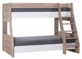 Poschodová posteľ 120x200 so schodíkmi brian - dub/biela.

 

Poschodová posteľ je skvelou voľbou, pokiaľ chcete ušetriť miesto.

Nosnosť každého z lôžok je 130kg.

 

Rozmery poschodovej postele 120x200 so schodíkmi Brian sú 148x159x210cm (š, v, h).

 

Všetky produkty z kolekcie Brian a vhodné matrace pre túto posteľ nájdete nižšie v súvisiacich produktoch.