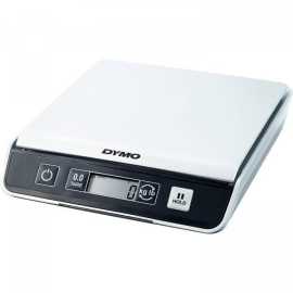 Poštová váha Dymo M10 S0929010, čierno-strieborná, nosnosť 10 kg.