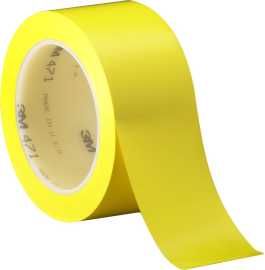 3M 471 PVC lepiaca páska, 75 mm x 33 m, žltá.