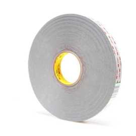 3M VHB 4936-P, 19 mm x 33 m, svetlosivá obojstranná silno lepiaca akrylová páska, hrúbka 0,64 mm.