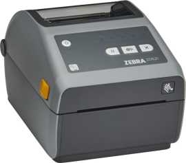 Zebra ZD621d ZD6A043-D4EL02EZ DT, 12 dots/mm (300 dpi), label printer, RTC, USB, USB Host, RS232, BT, Ethernet, Wi-Fi, cutter, grey (Successor GC420t).