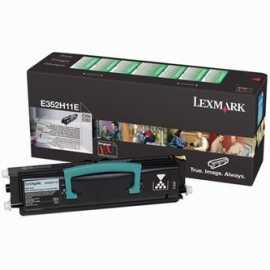 Lexmark E352H11E čierný (black) originálny toner.
Originálny toner = záruka priamo od výrobcu tlačiarne
100 % použitie v tlačiarni - bezproblémové fungovanie s vašou tlačiarňou
Použitím originálnej náplne predlžujete životnosť tlačiarne
Osvedčená špičková kvalita - vysoko kvalitná a spoľahlivá tlač originálnou tlačovou kazetou od prvej do poslednej stránky
Trvalé a profesionálne výsledky tlače - dlhodobá udržateľnosť tlače
Kratšia prodleva pri tlači stránok
Garancia Vašej spokojnosti s použitím našej originálnej náplne
Zabezpečujeme bezplatnú recykláciu originálnych náplní
Zlyhanie náplne v menej ako 1% prípadov
Jednoduchá a rýchla výmena náplne

Kód výrobcu: E352H11E