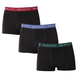 3PACK Boxers para homem Gant preto (902433003-005) 3XL.
Aposte no conforto e num look intemporal com os boxers GANT para homem numa combinação de cores intemporal.
Material de qualidade superior para conforto quotidiano
Os boxers são fabricados com uma mistura de algodão e elastano de alta qualidade.
Design moderno para trabalhar e sair à noite
O design simples é complementado por uma cintura com o logótipo GANT, que é suave e não pressiona.
Porque é que deve definitivamente experimentar os boxers GANT

Material de qualidade e ajuste confortável: o algodão macio com elastano garante conforto e um ajuste ótimo.
Design minimalista e elegante: O esquema de cores clássico e a borracha do logótipo têm um aspeto elegante e moderno.
Utilização versátil: Ideal para uso diário, trabalho, desporto e lazer.

Roupa interior GANT para homens com estilo
Desde 1949, a marca GANT é sinónimo de precisão de fabrico e de materiais de qualidade.
Como cuidar dos boxers GANT para homem
Para garantir que a sua roupa se mantém em boas condições durante muito tempo, recomendamos as seguintes dicas.

Lavandaria: A caneta está a uma temperatura máxima de 40 °C.
Secagem: Pode secar os seus boxers na máquina de secar roupa - recomendamos que coloque o programa suave a uma temperatura mais baixa.
Passar a ferro: Se necessário, pode passá-las a ferro a uma temperatura baixa, de preferência do avesso.

Sugestão: Encontrar a peça de roupa interior certa que lhe assenta na perfeição pode ser um desafio.