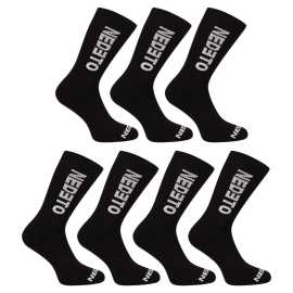 7PACK ponožky Nedeto vysoké čierne (7NDTP001-brand) L.
Hľadáš kvalitné a zároveň cenovo dostupné ponožky?