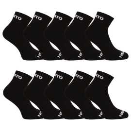 10PACK ponožky Nedeto členkové čierne (10NDTPK001-brand) XL.
Hľadáš kvalitné a zároveň cenovo dostupné ponožky?