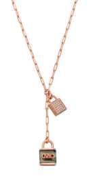 Michael Kors Jedinečný pozlátený náhrdelník pre ženy Premium MKC1741TN791.