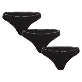 3PACK dámske tangá Tommy Hilfiger čierná (UW0UW05954 0V2) L.
Doprajte si každodennú dávku pohodlia s dámskymi tangami Tommy Hilfiger v univerzálnej farbe.
Mäkký materiál, ktorý vás nesklame
Tanga sú vyrobené z kombinácie bavlny, modalu a elastanu.
Jednoduchý dizajn s ikonickým detailom
Elegantný strih dopĺňa tkaná elastická páska s logom Tommy Hilfiger.
Prečo si zamilujete tangá Tommy Hilfiger?

Pohodlný strih: Tangá perfektne sedia a zostávajú na mieste bez nepríjemného rezania.
Štýlový vzhľad: Tkaná guma s logom značky dodáva jednoduchému dizajnu nádych luxusu.
Všestranné použitie: Skvelé na každodenné nosenie, do práce, pod tesné oblečenie a na chvíle, keď sa chcete cítiť žensky a sebavedome.

Tommy Hilfiger – globálna módna ikona
Tommy Hilfiger je jednou z najznámejších módnych značiek na svete.
Ako sa starať o svoje nové tangá Tommy Hilfiger?

Pranie: Tangá perte pri nižšej teplote (ideálne pod 30 °C) na jemný cyklus.
Sušenie: Neodporúčame sušiť v sušičke.
Žehlenie: Žehlenie nie je potrebné.

Tip: Nájdenie správneho kúska spodnej bielizne, ktorý vám perfektne sedí, je niekedy náročné.