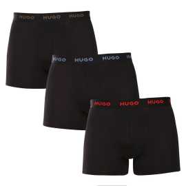 3PACK herenboxershort HUGO zwart (50532613 972) L.
Reken op tijdloze elegantie en superieur comfort met de boxershorts voor heren van HUGO.
Materiaal dat zich perfect aan je aanpast
De combinatie van hoogwaardig katoen met een vleugje elastaan zorgt voor een optimale combinatie van comfort en flexibiliteit.
Een stijl die voor zichzelf spreekt
Het sobere kleurenschema is geschikt voor alle mannen die niet van excentriciteiten houden.
Waarom je van HUGO boxers zult houden

Hoogwaardig materiaal in een combinatie van katoen en elastaan.
Elegant ontwerp in klassieke kleuren.
Langere benen voor meer comfort.

Hugo ondergoed voor liefhebbers van comfort en luxe
Het Hugo ondergoedmerk behoort tot de Hugo Boss kledingfamilie en onderscheidt zich door zijn kwaliteitsmaterialen en precieze afwerking.
Hoe verzorg je een HUGO boxershort?
Om ervoor te zorgen dat je favoriete boxers lang meegaan, raden we je aan deze tips te volgen.

Wasgoed: De pen heeft een temperatuur van 40 °C.
Drogen: Je kunt je boxers in de droogtrommel stoppen op een zacht programma.
Strijken: Strijk ze zo nodig binnenstebuiten op een lagere temperatuur.

Tip: Word een expert in lingerieonderhoud met het advies in ons artikel en geef je favoriete lingerie de zorg die ze verdient.