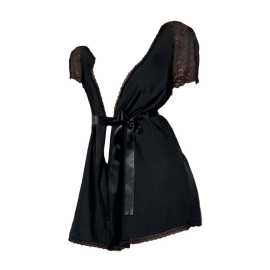 Damesbadjas Obsessive zwart (Miamor robe) L.
Op zoek naar een moderne en sexy kamerjas?
De Obsessive badjas is zeer modern en sexy, zodat hij je garderobe zal bevallen en doen herleven.