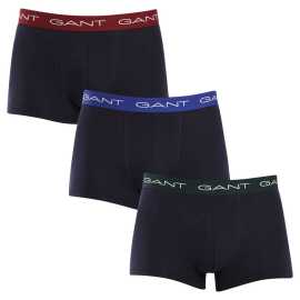 3PACKHerren Klassische Boxershorts Gant blau (902333003-604) XL.
Setzen Sie auf Komfort und einen zeitlosen Look mit den Herren-Boxershorts von GANT in einer zeitlosen Farbkombination.
Hochwertiges Material für täglichen Komfort
Die Boxershorts sind aus einer hochwertigen Baumwoll-Elastan-Mischung gefertigt.
Modernes Design für die Arbeit und das Date am Abend
Das schlichte Design wird durch einen Bund mit dem GANT-Logo ergänzt, der weich ist und nicht drückt.
Warum Sie unbedingt GANT Boxershorts ausprobieren sollten

Hochwertiges Material und bequeme Passform: Weiche Baumwolle mit Elastan sorgt für Komfort und eine gute Passform.
Elegantes, minimalistisches Design: Das klassische Farbschema und der Logogummi wirken elegant und modern.
Vielseitig einsetzbar: Ideal für Alltag, Arbeit, Sport und Freizeit.

GANT Unterwäsche für stilvolle Männer
Seit 1949 ist die Marke GANT ein Synonym für präzise Verarbeitung und hochwertige Materialien.
Pflegehinweise für GANT Herren-Boxershorts
Damit Ihre Wäsche lange in gutem Zustand bleibt, empfehlen wir die folgenden Tipps.

Waschen: Der Stift hat eine Höchsttemperatur von 40 °C.
Trocknen: Sie können Ihre Boxershorts im Wäschetrockner trocknen - wir empfehlen, das Schonprogramm auf eine niedrigere Temperatur einzustellen.
Bügeln: Falls erforderlich, können Sie sie bei niedriger Temperatur bügeln, am besten von innen nach außen.

Tip: Es kann schwierig sein, die richtige Unterwäsche zu finden, die perfekt sitzt.