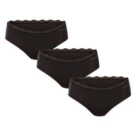 3PACK dámske nohavičky Calvin Klein čierné (QD5302-UB1) M.
Pohodlie, elegancia a ikonický štýl - to vám prinášajú dámske nohavičky Calvin Klein.
Mäkký a ľahký materiál pre maximálne pohodlie
Syntetické vlákno s vysokým podielom polyamidu zaručuje mäkkosť a ľahkosť a nohavičky sú priedušné a rýchloschnúce.
Jednoduchosť s elegantným nádychom
Jemné a klasické farby sa dokonale hodia ku každému štýlu, tkaná guma v páse s čipkovým lemom dodáva spodnej bielizni romantický nádych.
Prečo mať vo svojom outfite nohavičky Calvin Klein

Mäkký a ľahký materiál, ktorý vás nebude obmedzovať.
Pohodlný klasický strih a štýlová čipka pre elegantný vzhľad.
Prémiová kvalita od značky Calvin Klein, ktorá vás nesklame.

Spodnú bielizeň Calvin Klein milujú ľudia na celom svete
Výnimočná spodná bielizeň Calvin Klein patrí k stáliciam módneho priemyslu.
Ako sa starať o nohavičky Calvin Klein
Aby vaše obľúbené nohavičky zostali dlho v skvelom stave, odporúčame držať sa nasledujúcich tipov na údržbu.

Pranie: Per pri maximálnej teplote 30 °C, ideálne ručne alebo v ochrannom sáčku.
Sušenie: Nesuš v sušičke.
Žehlenie: Nežehliť – vďaka hladkému povrchu a jemnému materiálu nie je potrebné.

Tip: Vaša obľúbená spodná bielizeň si zaslúži šetrné zaobchádzanie.