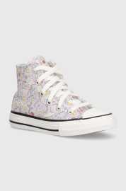 Detské tenisky Converse CHUCK TAYLOR ALL STAR fialová farba, A03578C.