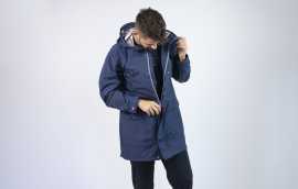 Guess august hooded parka xl.