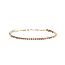 Daniel Wellington Oslnivý pozlátený náramok s kryštálmi Classic Tennis DW00401110.