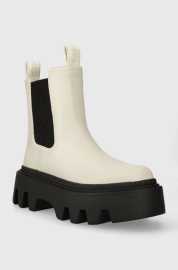 BUFFALO Flora Chelsea Lo - Vegan Nappa - Cream 37.