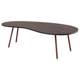 MID.YOU KONFERENČNÝ STOLÍK, tmavosivá, drevo, 122/63/34,5 cm.