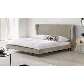 Livetastic ČALÚNENÁ POSTEĽ, 180/200 cm, béžová.