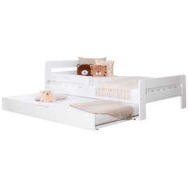 MID.YOU VÝSUVNÁ POSTEĽ, 90/200 cm biela.