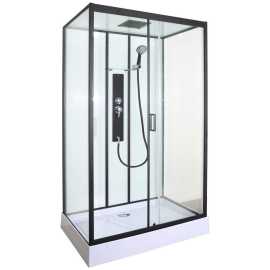 Sanotechnik SPRCHOVÁ KABÍNA čierna.