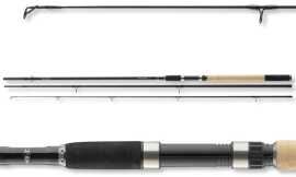 Daiwa prút procaster allround 3,3 m 20-70 g 3 diely.
 Vlastnosti: •HMC+® karbónový blank •Kvalitná korková / EVA rukoväť •Očká z oxidu hlinitého