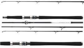 Daiwa prút grandwave travel 2,4 m 50-125 g 4 diely.
 Verziu 2,4 m je možné použiť ako z lode, tak z brehu a ponúka maximálny zážitok zo zdolávania rôznych druhov tresiek.