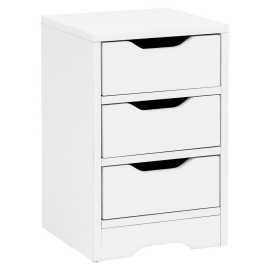 MID.YOU NOČNÝ STOLÍK, biela, 31/49/31 cm.