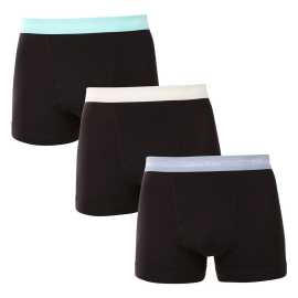 3PACK Boxers para hombre Calvin Klein negro (U2662G-VXA) L.
Este conjunto de bóxers negros para hombre de Calvin Klein combina un diseño moderno y una calidad superior.
Estilo, calidad y comodidad en los boxers Calvin Klein
Los calzoncillos están hechos de algodón con una mezcla de elastano, que garantiza la suavidad y transpirabilidad del material, así como la elasticidad, gracias a la cual los calzoncillos se adaptan perfectamente al cuerpo.
El moderno diseño de los boxers Calvin Klein será apreciado por todo hombre con estilo
Los calzoncillos Calvin Klein tienen las perneras más largas y un diseño clásico en negro complementado con una banda elástica tejida en blanco con un logotipo minimalista.
Razones por las que te encantarán estos bóxers

Materialtranspirable: El algodón proporciona comodidad y evacua la humedad, garantizando una sensación de confort durante todo el día.


Flexibilidad gracias al elastano: Los bóxers se adaptan a la forma de tu cuerpo sin restringir los movimientos.


Elegante goma tejida: El elástico con el logotipo de Calvin Klein confiere a los bóxers un aspecto moderno y un estilo imperdible.

La ropa interior Calvin Klein gusta en todo el mundo
La ropa interior masculina Calvin Klein es uno de los incondicionales de la industria de la moda.
Cómo cuidar los boxers Calvin Klein
Para que tus bóxers duren el mayor tiempo posible en perfecto estado, es importante que sigas estas pautas:

Lavandería: Lavar a 30°C con detergentes suaves para preservar la suavidad del algodón.


Secado: Se puede secar con seguridad en secadora a baja temperatura.


Planchado: Los bóxers no necesitan plancha.

Consejo: Encontrar la prenda interior adecuada que se adapte perfectamente a ti puede ser todo un reto.