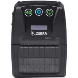 Zebra ZQ210 ZQ21-A0E12KE-00, label printer, 8 dots/mm (203 dpi), linerless, CPCL, USB, BT (iOS), black.