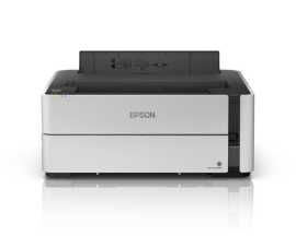 Epson EcoTank M1180 C11CG94403 atramentová tlačiareň.
Vysoká výťažnosť spolu s úspornou atramentovou technológiou spoločnosti Epson ponúka nízke celkové náklady na vlastníctvo aj nízke náklady na stranu.

Úspora času
Jedná sa o spoľahlivú tlačiareň bez atramentových kaziet so zdokonaleným spôsobom dopĺňania atramentu z fľaštičiek, ktorý znižuje potrebu údržby na minimum.

Úspora energie
Atramentová technológia nevyžaduje na rozdiel od laseru zahrievanie, vďaka čomu je energetická spotreba nižšia, a tým sú nižšie aj náklady na energie.

Možnosti pripojenia
Vďaka pripojeniu cez Wi-Fi, ethernetové rozhranie a USB a kompaktným rozmerom možno tlačiareň ľahko umiestniť na pracovný stôl a pripojiť k počítaču či notebooku používateľa.
Technológie
Metóda tlače: Tlačová hlava PrecisionCore™ TFP
Konfigurácia trysiek: 400 trysiek čierna
Min.
Technológia atramentu: Pigmentový atrament
Aplikácia: Domáca kancelária, Pracovná skupina, Stredná pracovná skupina

Tlač
Rýchlosť tlače ISO/IEC 24734: 20 str./min Čiernobielo
Rýchlosť obojstrannej tlače ISO/IEC 24734: 9 A4 str./min.
Rýchlosť tlače: 39 str./min Čiernobielo (obyčajný papier)
Tlačové rozlíšenie: 1.200 x 2.400 dpi
Farby: Čierna

Možnosti pripojenia
Rozhranie: Vysokorýchlostné rozhranie USB – kompatibilné s USB 2.0, Ethernetové rozhranie (100 Base-TX / 10 Base-T), Wi-Fi Direct, bezdrôtová sieť LAN IEEE 802.11 b/g/n (WiFi 4)

Spracovanie papiera/médií
Formáty papiera: A4, Legal
Duplexná tlač: Áno
Kapacita zásobníka papiera: 250 Listov
Kapacita výstupného zásobníka: 100 Listov
Vhodná gramáž papiera: 64 g/m2 - 90 g/m2

Všeobecné informácie
Spotreba energie: 0,8 W (úsporný režim), 14 W (tlač), 3,4 W Pripravené, 2 W (vypnutie), TEC 0,13 kWh/týždeň
Rozmery výrobku: 375 x 347 x 151 mm (šírka x hĺbka x výška)
Hmotnosť výrobku: 4,3 kg
Max.

Obsah dodávky
napájací kábel, Tlačiareň, Záručný dokument, X2 fľaše s atramentom

Záruka:
24 mesiacovZískajte predĺženú 3-ročnú záruku po registrácii na stránkach Epson.
 
!