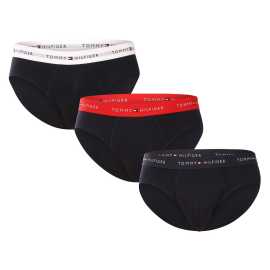 3PACK pánske slipy Tommy Hilfiger čierné (UM0UM03471 05M) XXL.
Vychutnajte si pohodlie, na ktoré sa môžete spoľahnúť každý deň, a zároveň štýl, ktorý je synonymom americkej elegancie.
Prémiový materiál pre vaše maximálne pohodlie
Slipy sú vyrobené z bavlny s prímesou elastanu, čo je osvedčená kombinácia pre spodnú bielizeň.
Nadčasový štýl pre milovníkov minimalizmu
Typický čistý dizajn značky Tommy Hilfiger je doplnený vytkávanou gumou s logom, ktorá pridáva slipom moderný a štýlový akcent.
Prečo by ste mali určite vyskúšať slipy Tommy Hilfiger

Prémiový materiál: Vysoký podiel bavlny pre prirodzený komfort a priedušnosť.
Ikona Tommy Hilfiger: Vytkávaná guma s logom dodáva štýlový a moderný vzhľad.
Univerzálne použitie: Ideálny strih pre každú príležitosť, od každodenného nosenia až po šport.

Spodná bielizeň Tommy Hilfiger je zárukou najvyššej kvality
Značka Tommy Hilfiger sa stala ikonou amerického obliekania pred takmer 40 rokmi a jej farebnosť v odtieňoch modrej, červenej a bielej je rozpoznateľná na prvý pohľad.
Ako sa starať o slipy Tommy Hilfiger
Aby vám spodná bielizeň dlho slúžila, odporúčame dodržiavať nasledujúce pokyny.

Pranie: Slipy perte na 40 °C.
Sušenie: Slipy môžete sušiť v sušičke, ale odporúčame šetrný program a nižšiu teplotu, aby sa predĺžila životnosť materiálu.
Žehlenie: Slipy je možné žehliť, ale vždy používajte nižšiu teplotu a ideálne žehlite naruby.

Tip: Tvoje obľúbené spodné prádlo si zaslúži jemné zaobchádzanie.